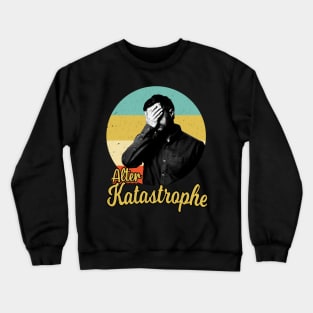 Alter Katastrophe vintage Retro lustiger Spruch Crewneck Sweatshirt